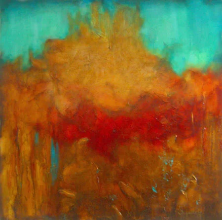 Reaching Up // 48" x 48" SOLD