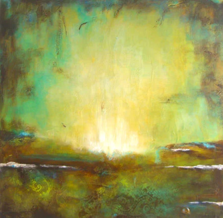 Finding Peace // 36" x 36" // SOLD
