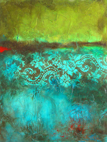 Joyful // 18" x 24" // SOLD