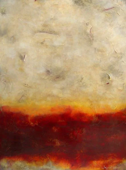 Crystal Sunset // 36" x 48" // SOLD