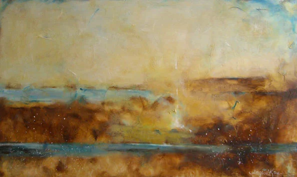 Pearls Of Wisdom // 36" x 60" // SOLD