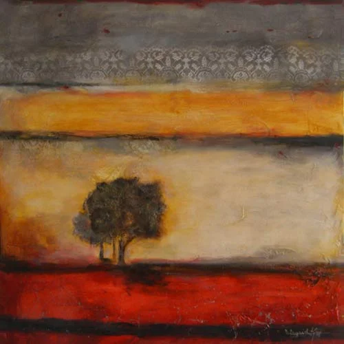 Peaceful Loving // 30" x 30" // SOLD