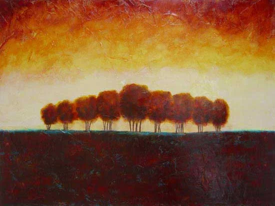 Autumn Stand // 30" x 40" // SOLD