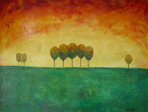 Serenity Grove // 36" x 48" // SOLD