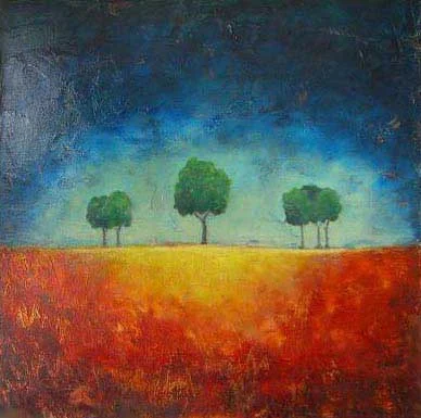 Golden Moments // 30" x 30" // SOLD