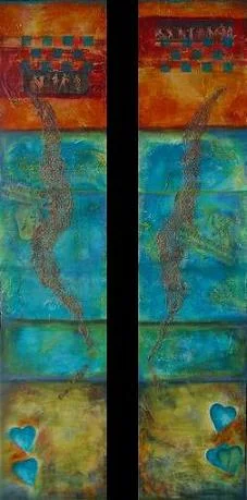 Love Songs // 2 x 36" x 8" // SOLD