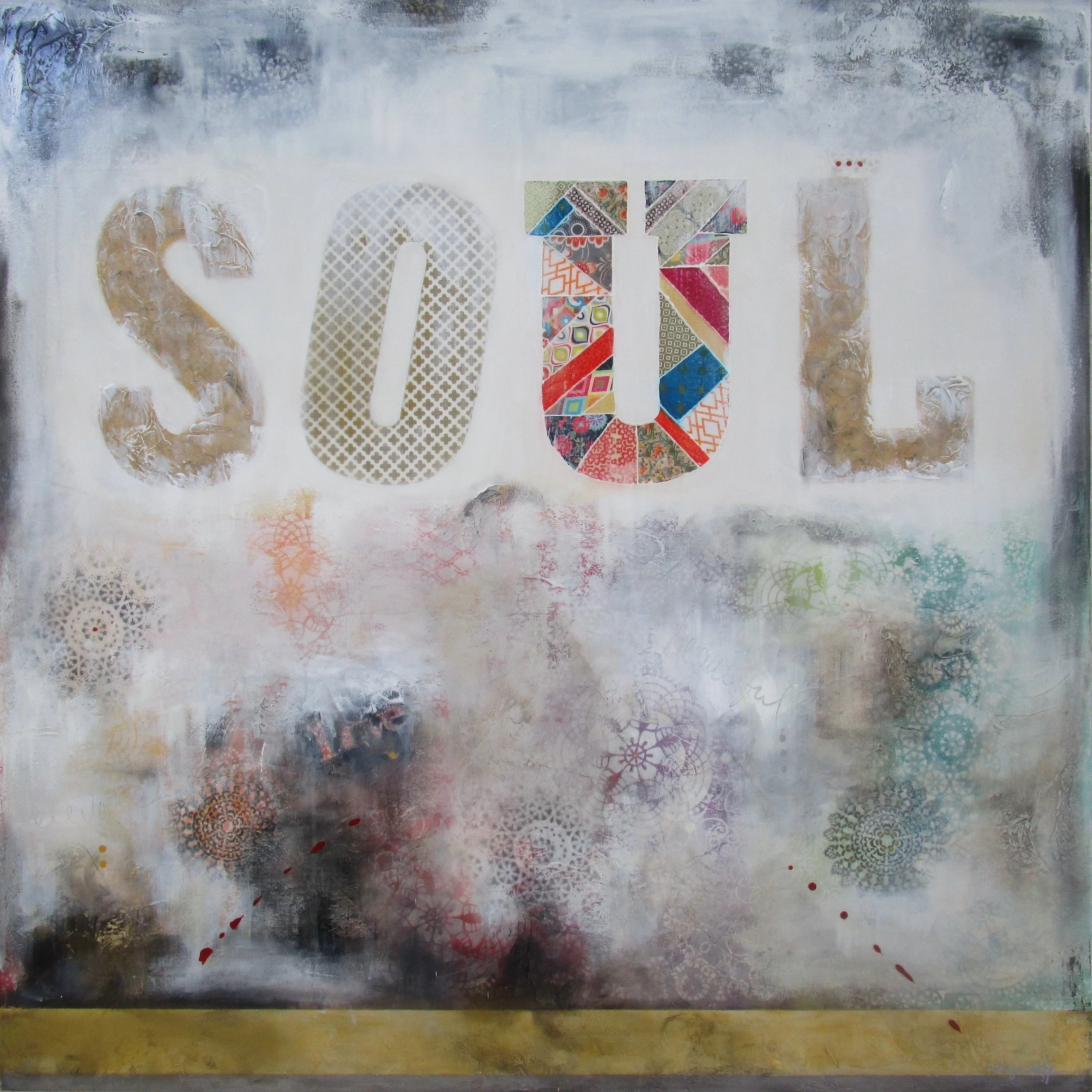 Beautiful Soul 48"x48"