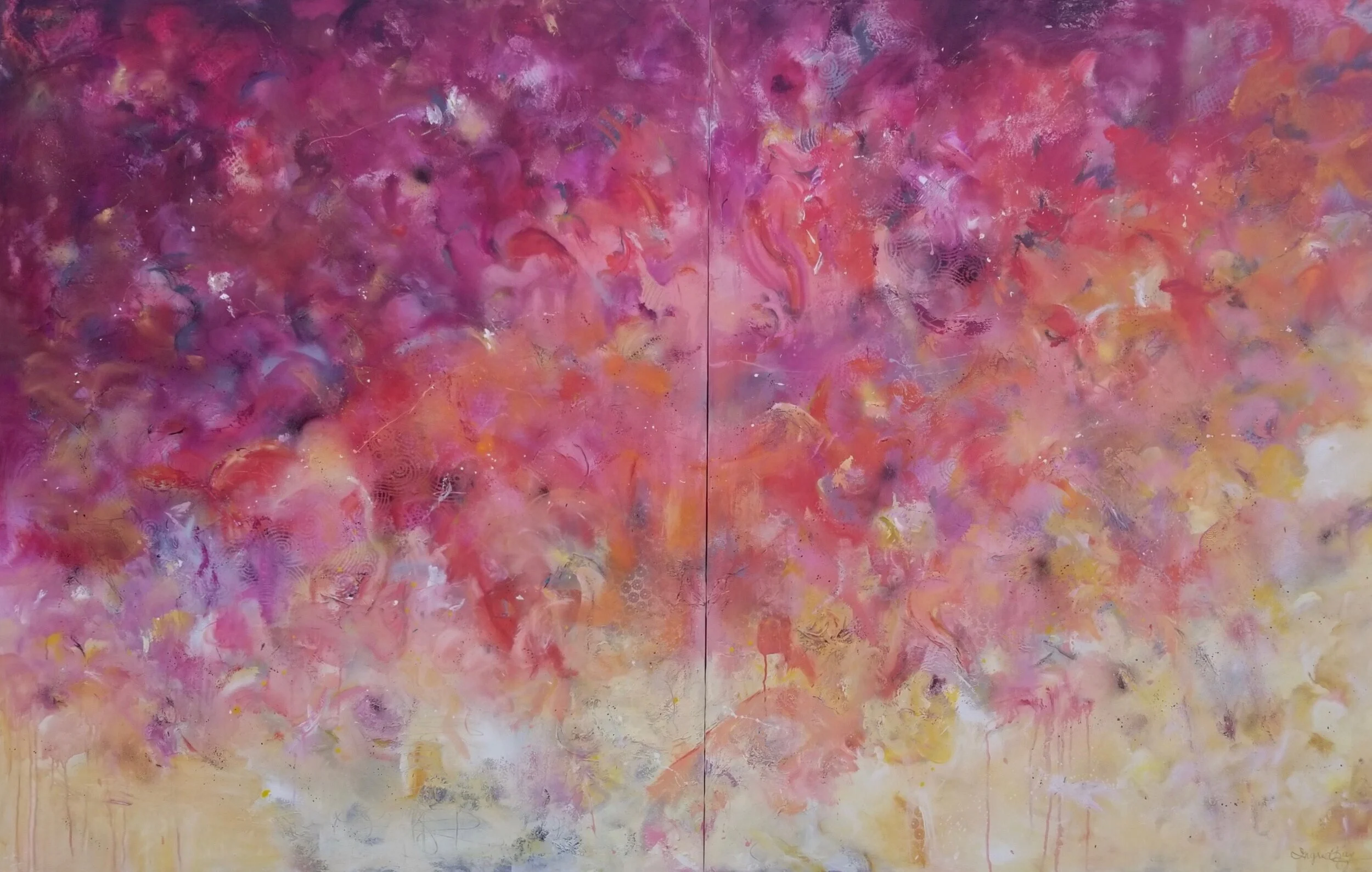 Heart & Soul 96" x 60"