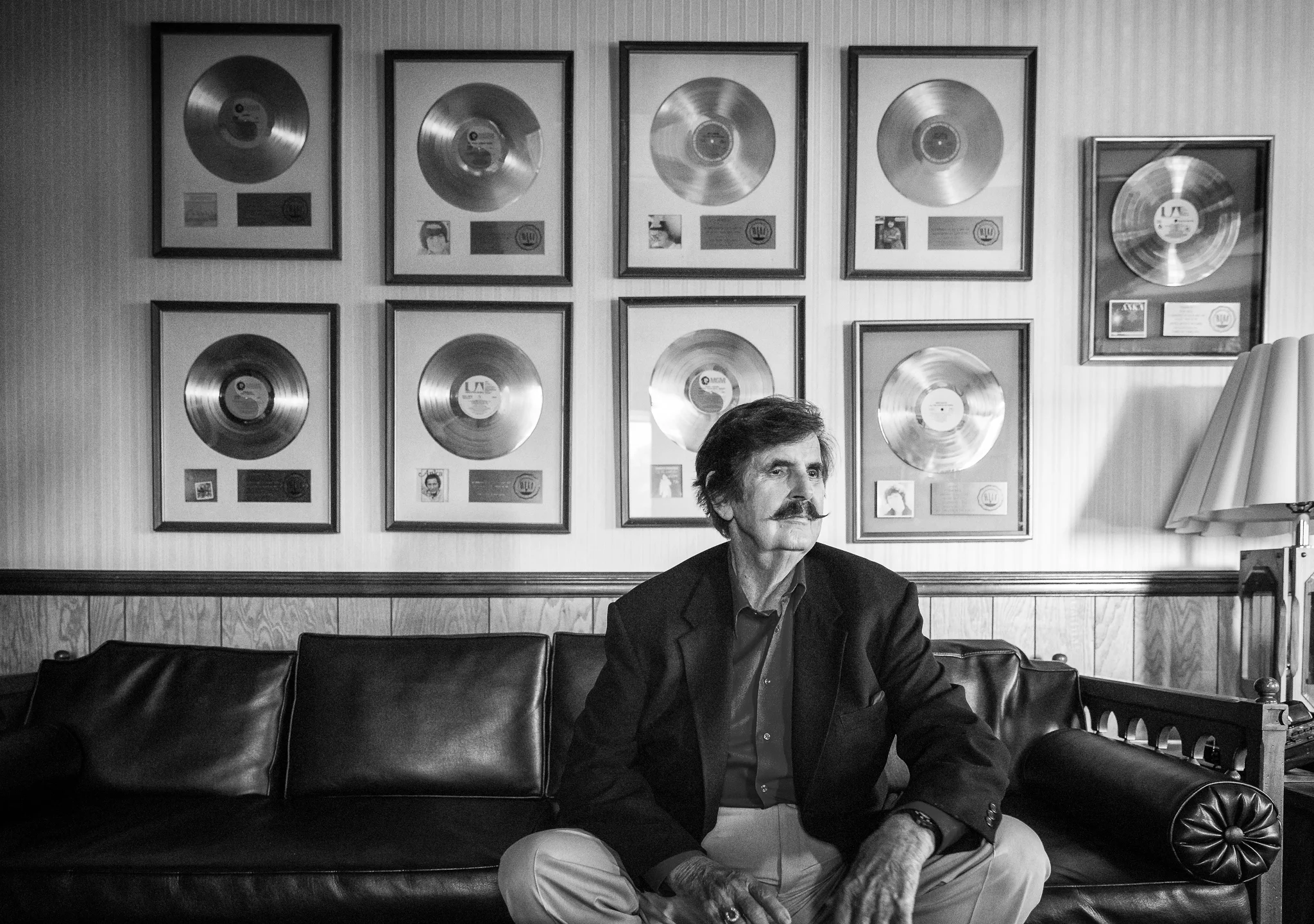 Legendary music producer Rick Hall from FAME recording studio in Muscle Shoals, AL