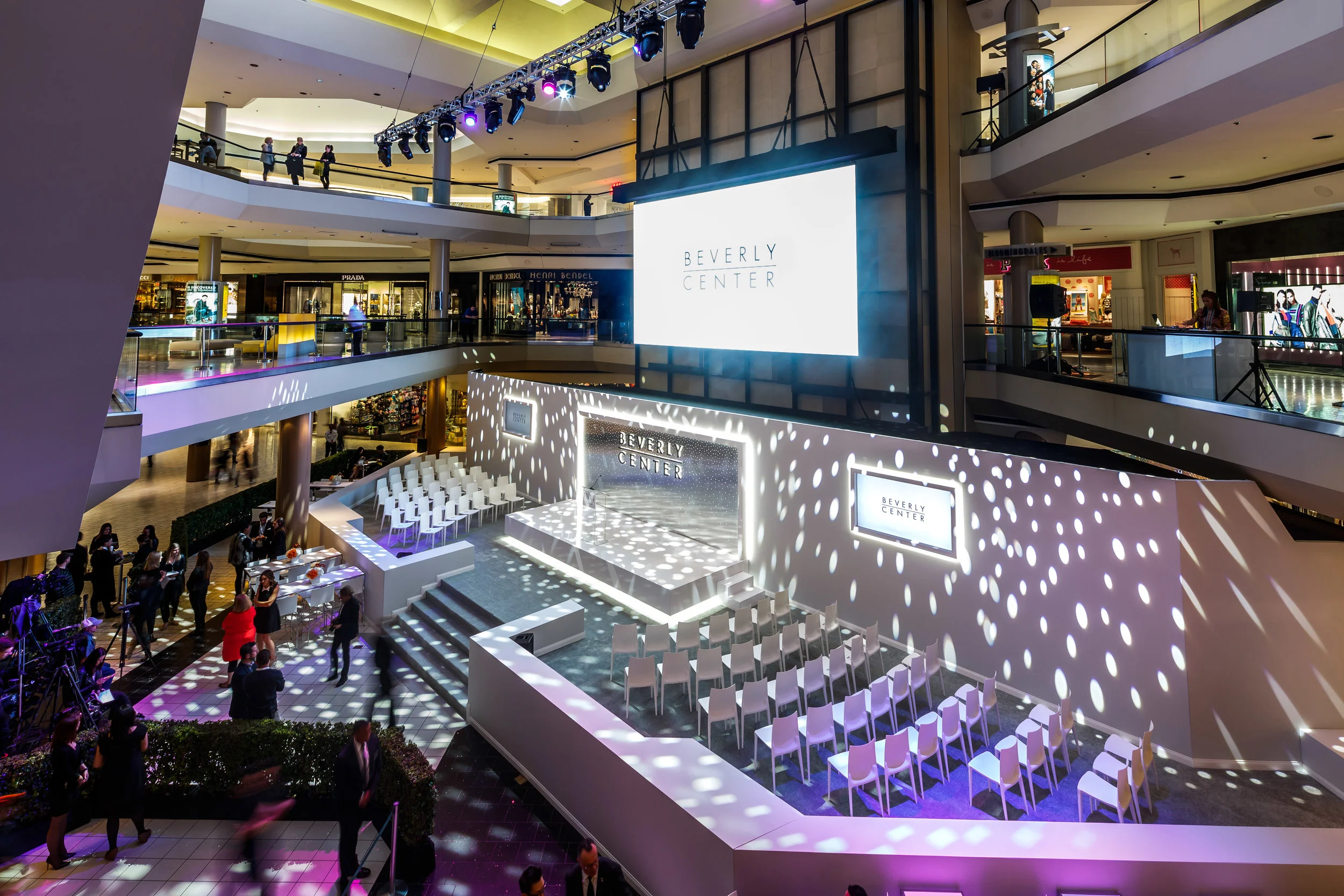 BEVERLY CENTER RENOVATION PRESS EVENT