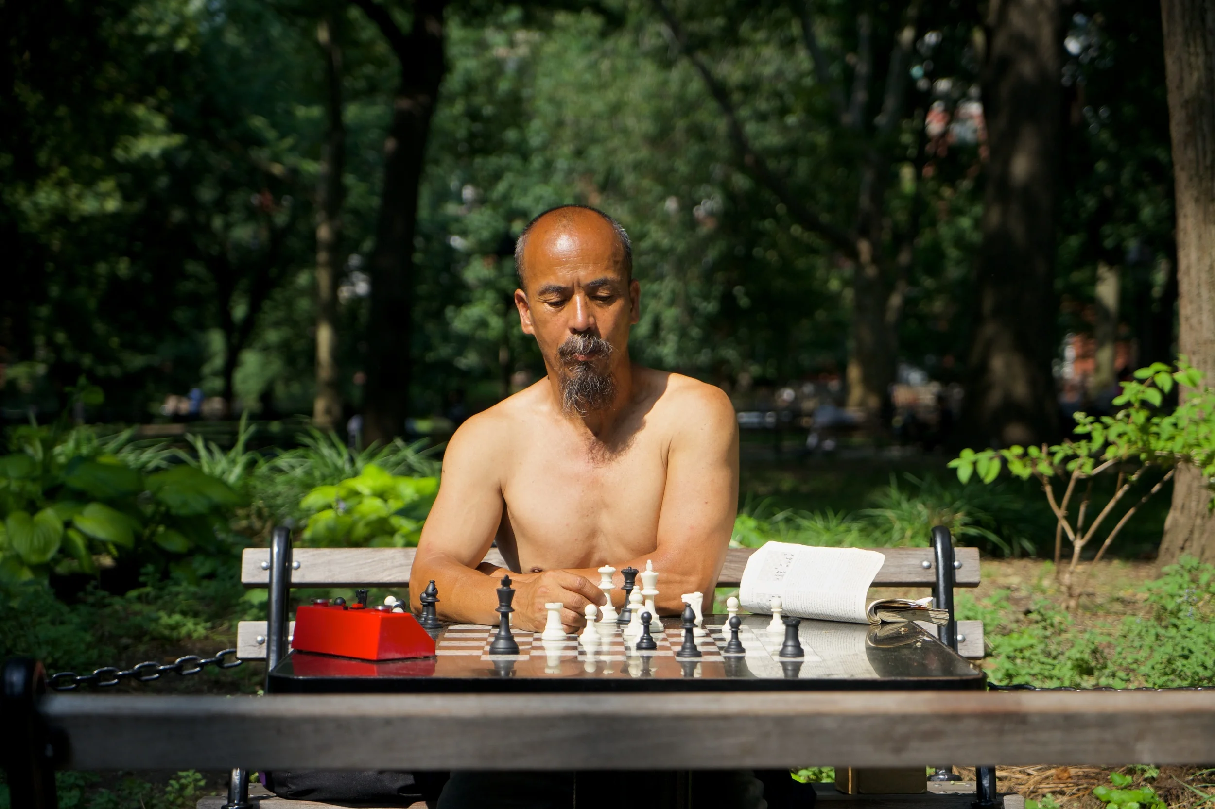 Chess in Washington Square Park