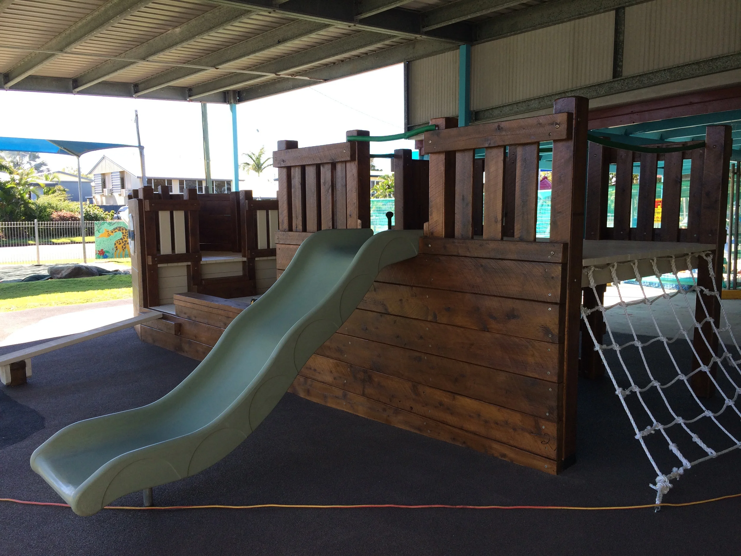 indoor timber playground