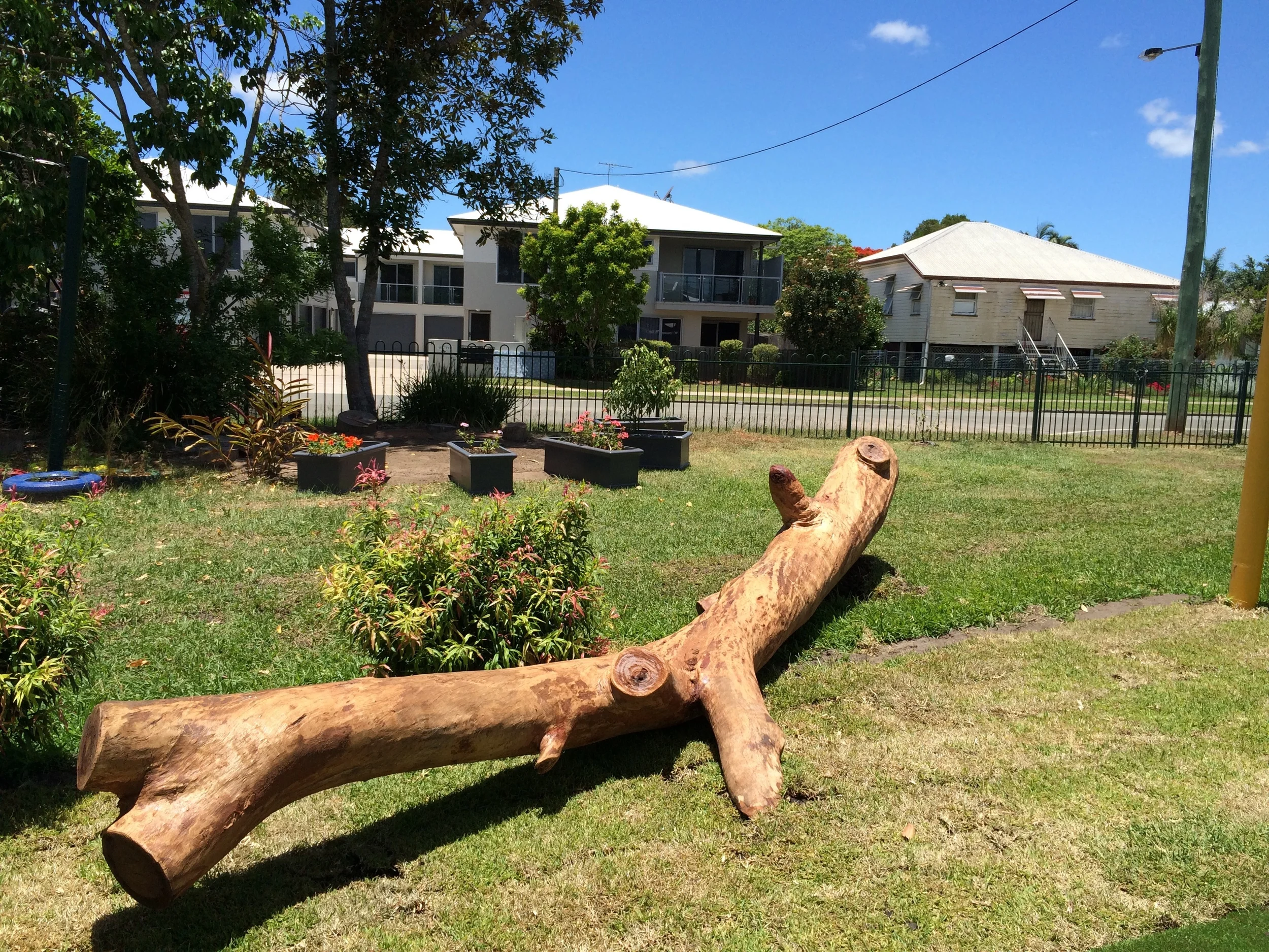 Natural Log Balance Climb was a must have in this Kindy