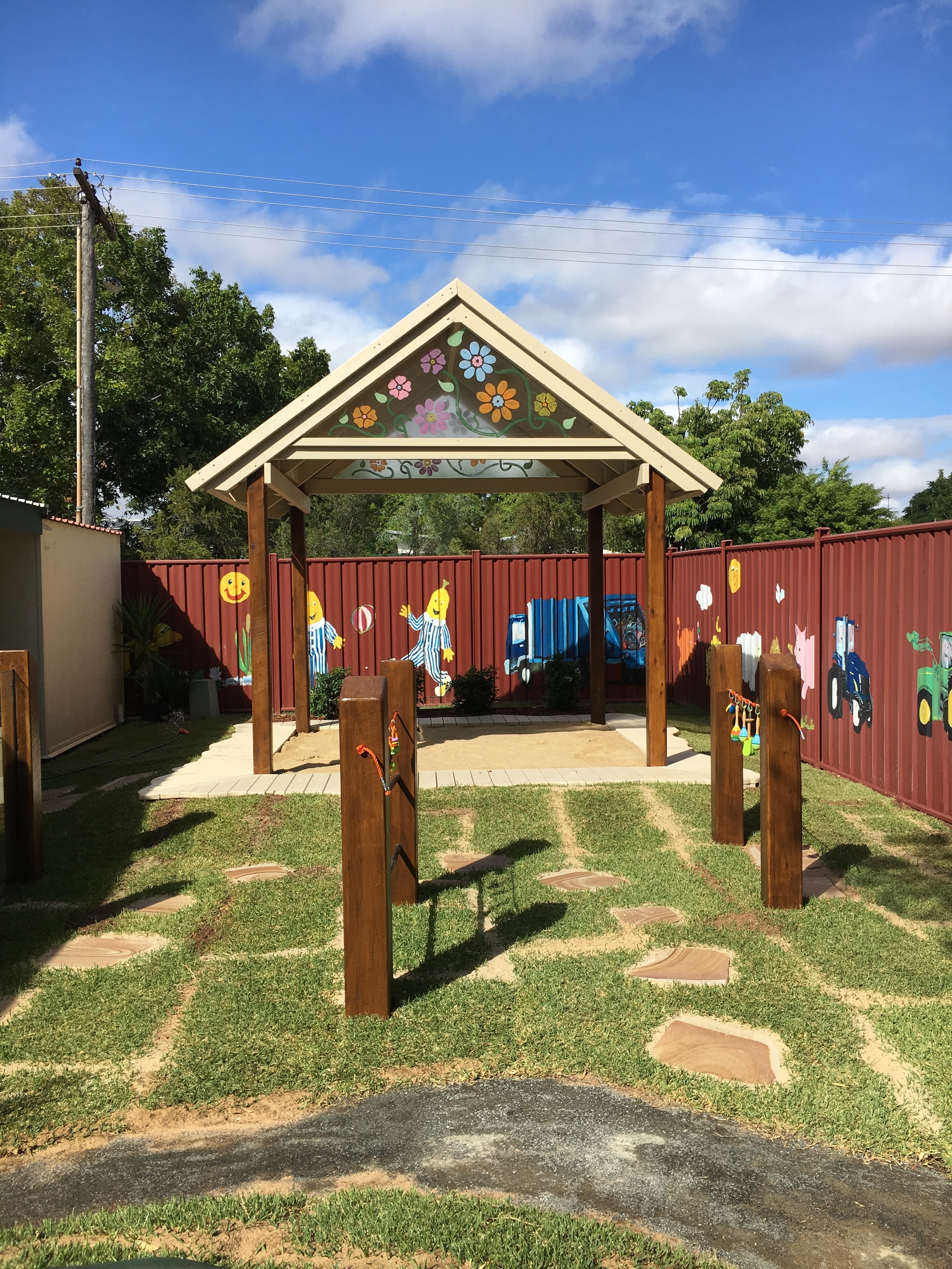 Three Activity Panels and a stepper path for the very little ones.