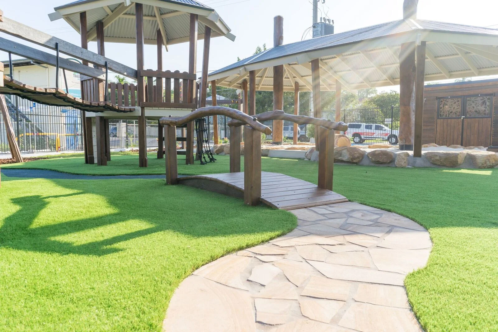 Outdoor playground builders brisbane
