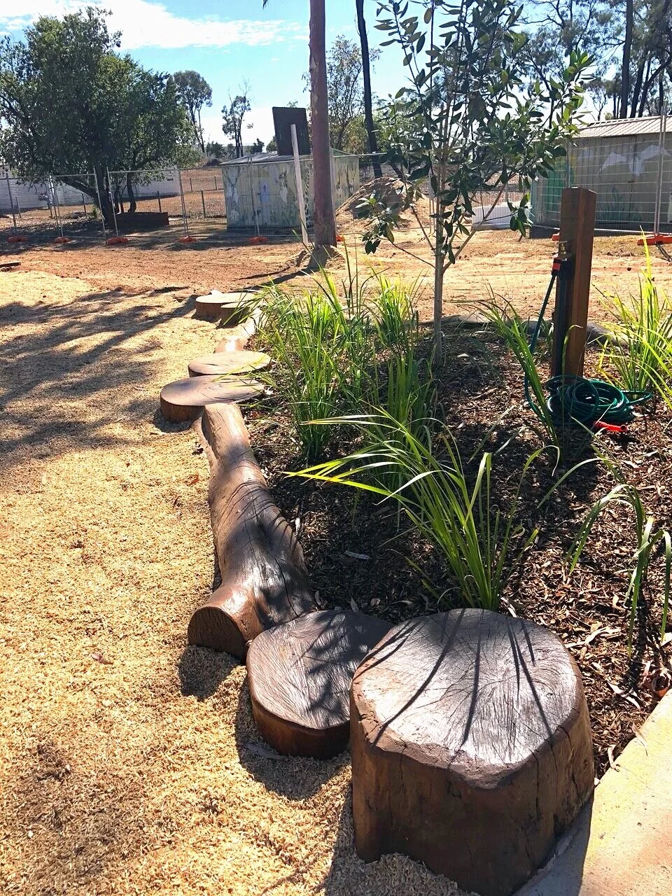 Moranbah Kindergarten Logs and Steppers