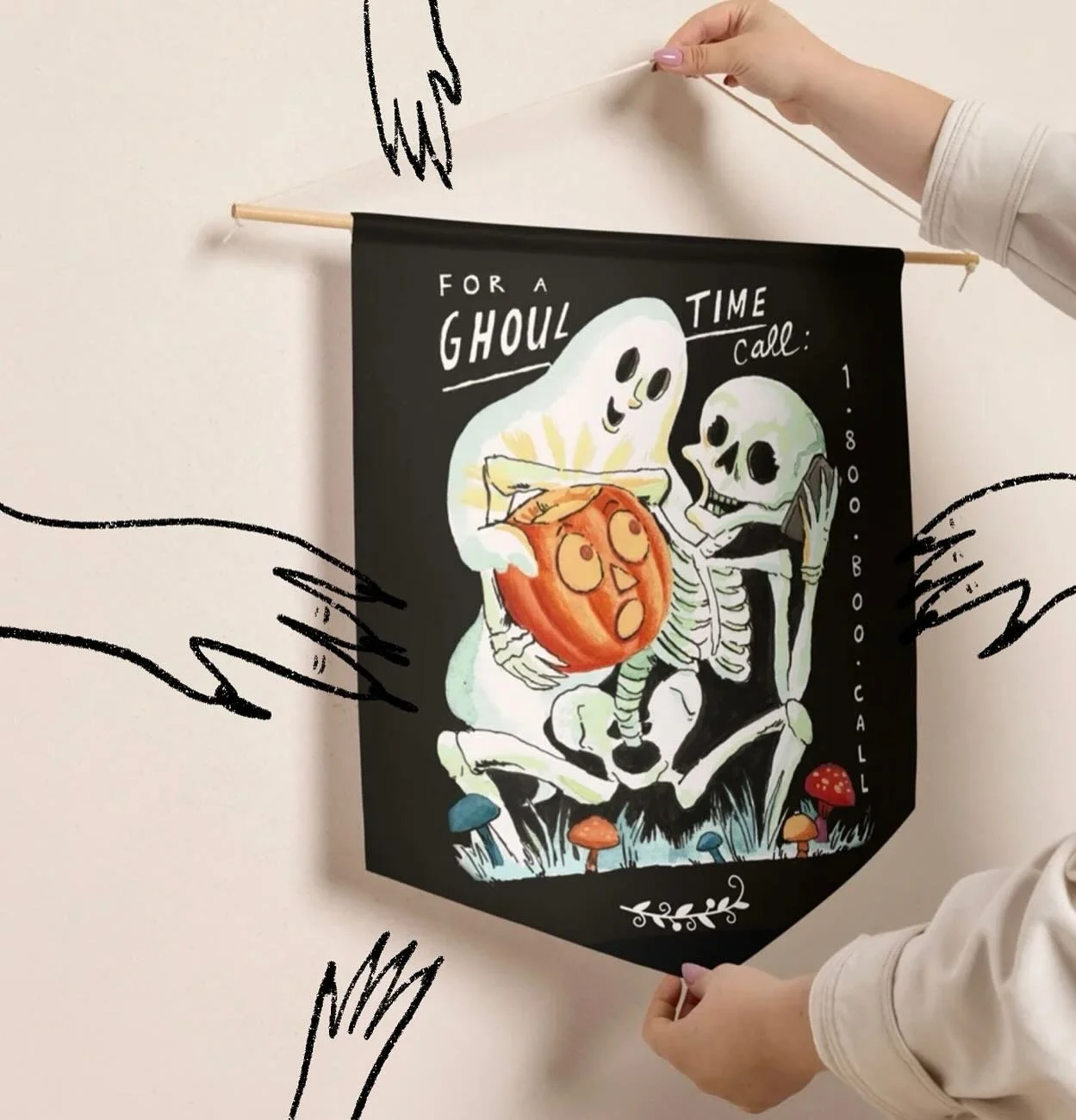Another little treat (or trick?) up in my webstore for upcoming #spookyseason