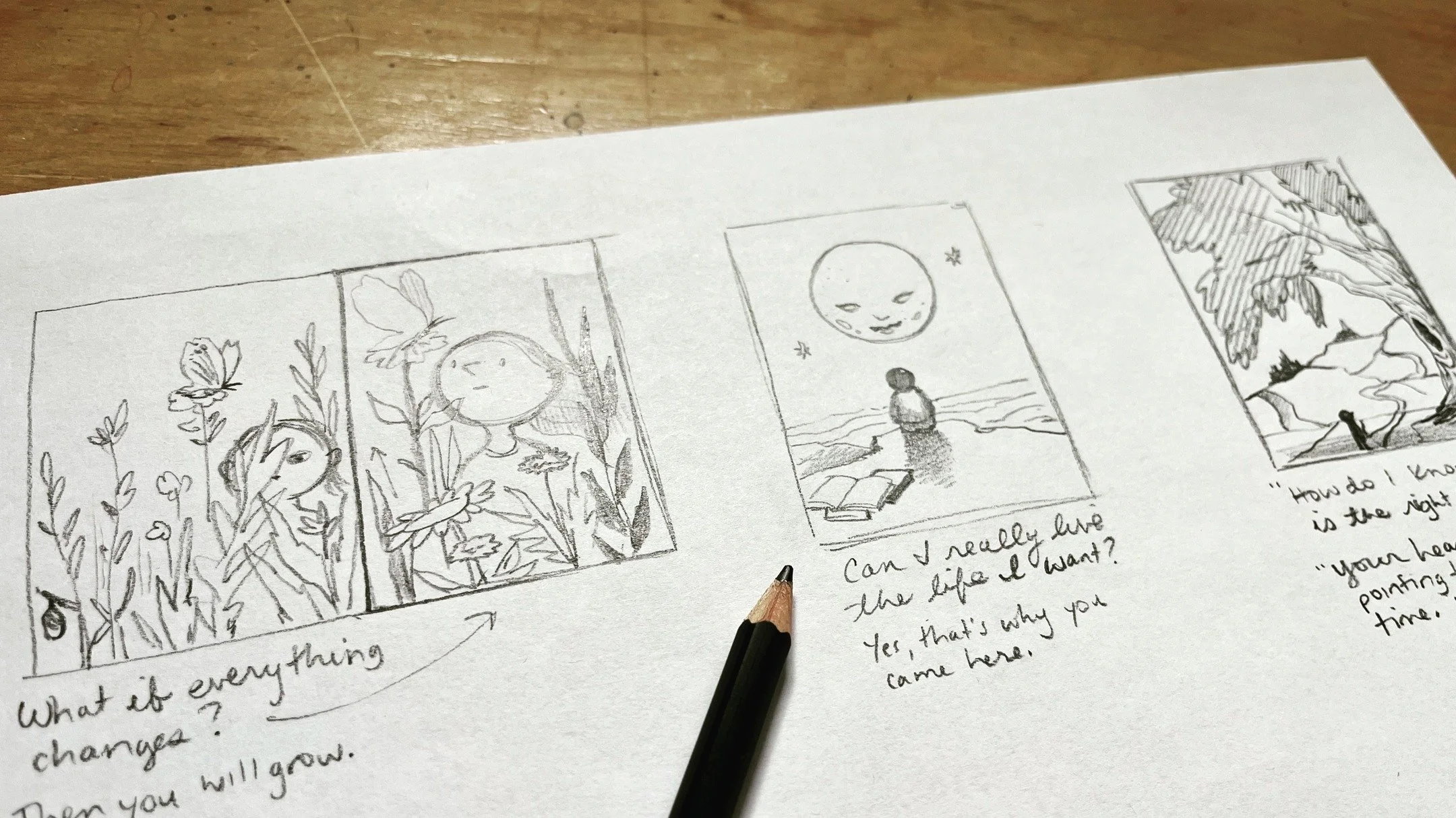 Drawing on paper feels so right. I draw all day on a screen. My art usually lives on a screen. It's been a gift to have a whole new reality to make art for (pre 2000, this wasn't an option!), but my brain and soul KNOWS that making art with tactile m