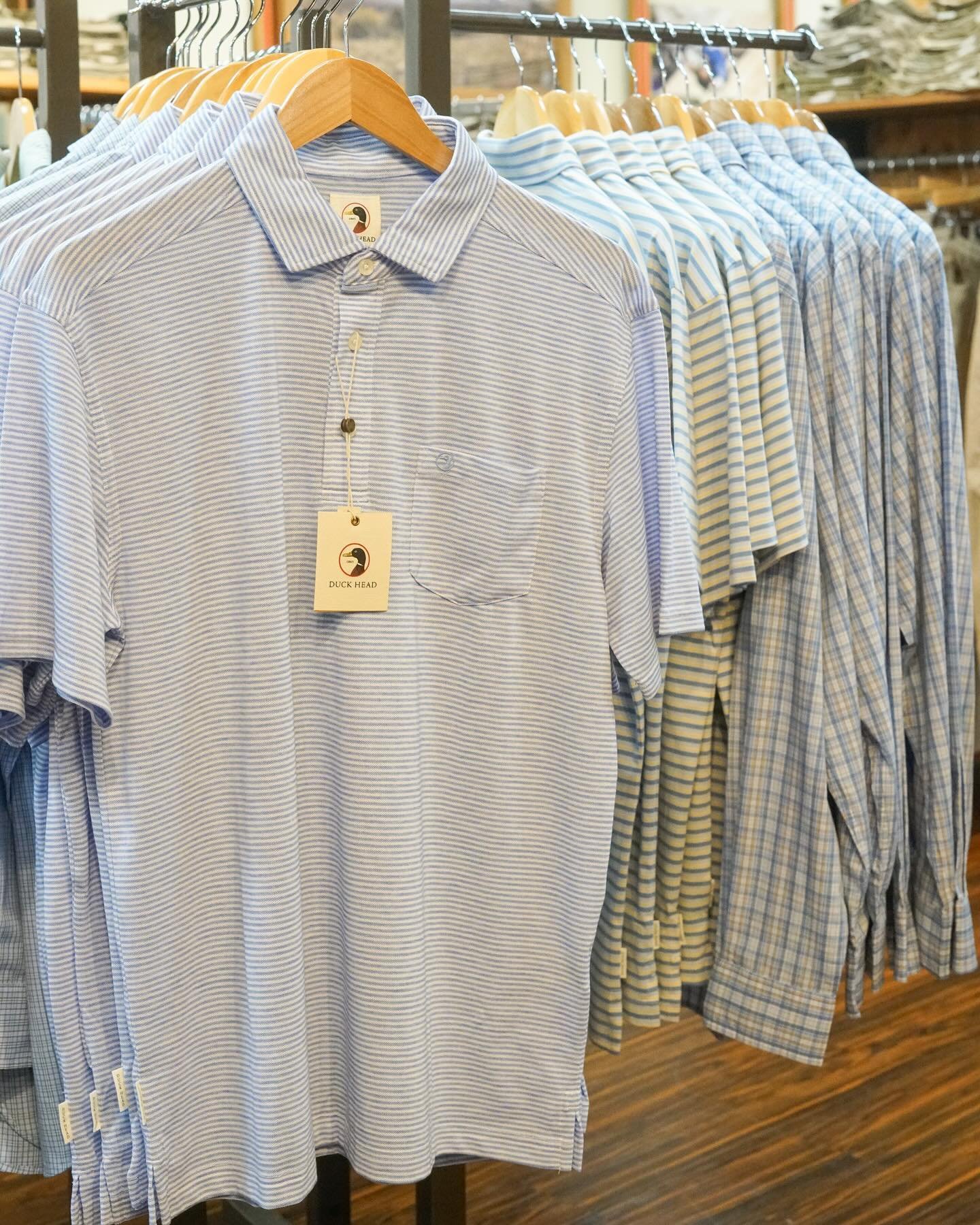 Update your golf polo collection with a light, stretchy polo from @duckheadapparel ⛳️