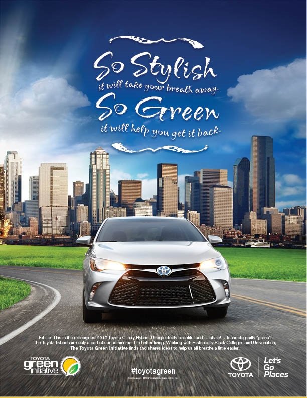 2014 Toyota hybrid vehicle ad (Burrell Communications)