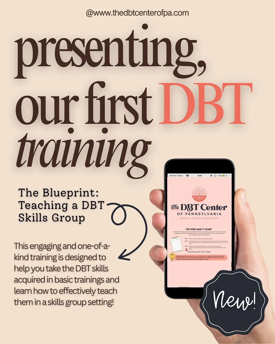 I&rsquo;ve been exploring Dialectical Behavior Therapy (DBT) and facilitating DBT Skills Groups for over a decade. Throughout this time, I&rsquo;ve participated in numerous trainings, gaining valuable insights, yet I often felt that something was lac