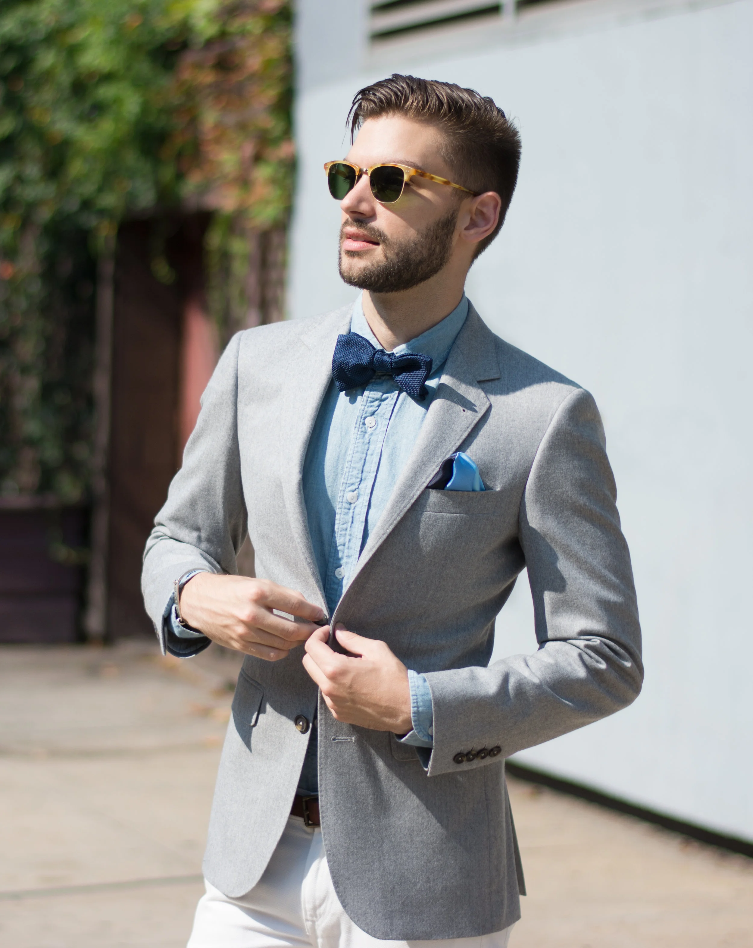 bow tie suit