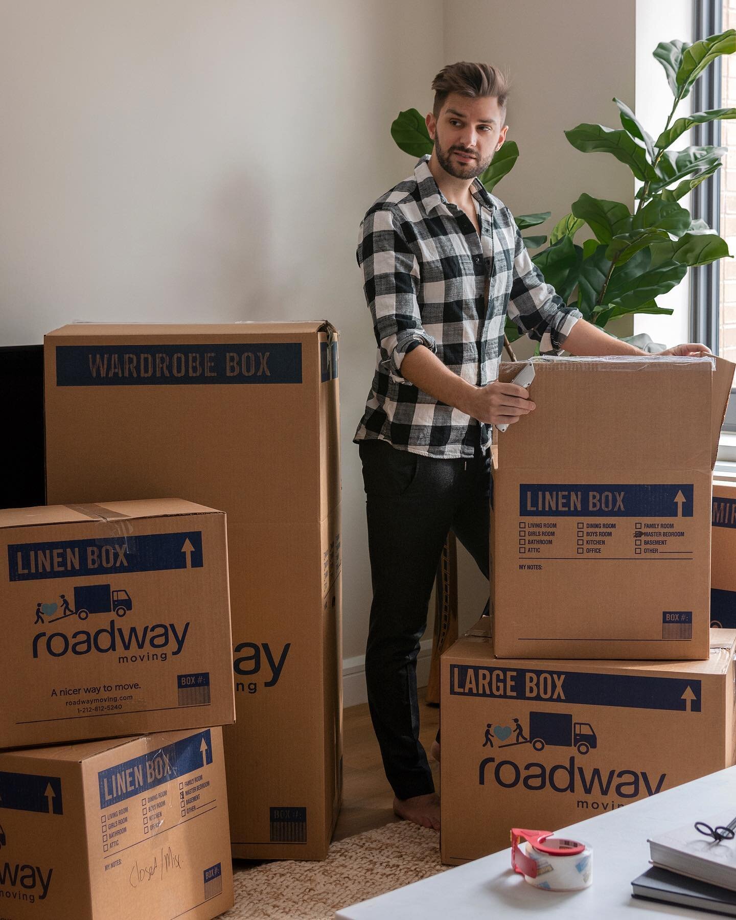 I thought the move would be a stressful endeavor, but @roadwaymoving turned it into an exciting and surprisingly fun process! I can&rsquo;t say enough great things about their team. They had our apartment packed up and moved in a matter of hours. We 