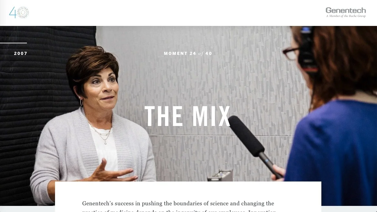 The Mix for Genentech