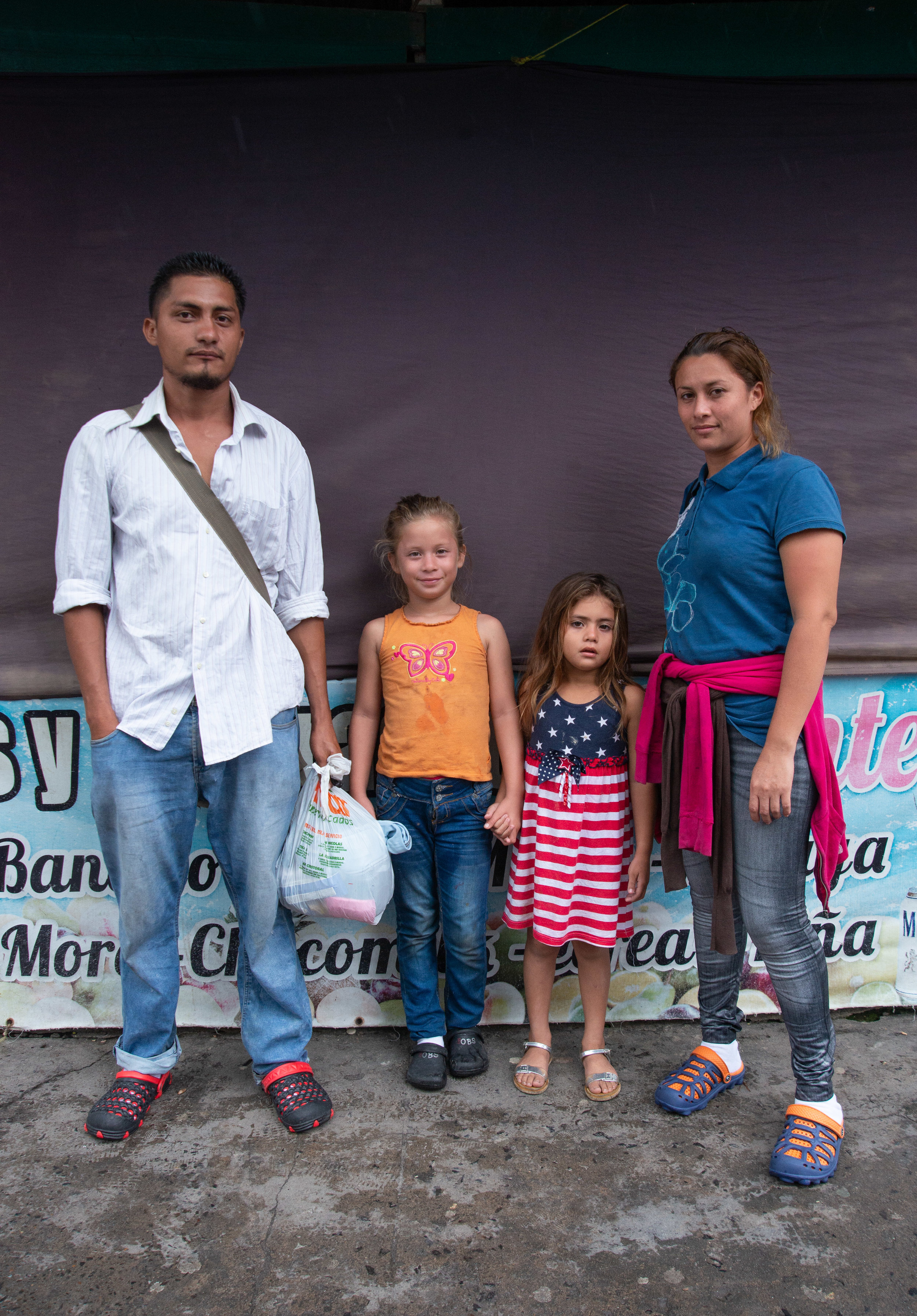  Los Estados Unidos en la esperanza de una familia de El Salvador. | The United States, the hope for a family from El Salvador.  