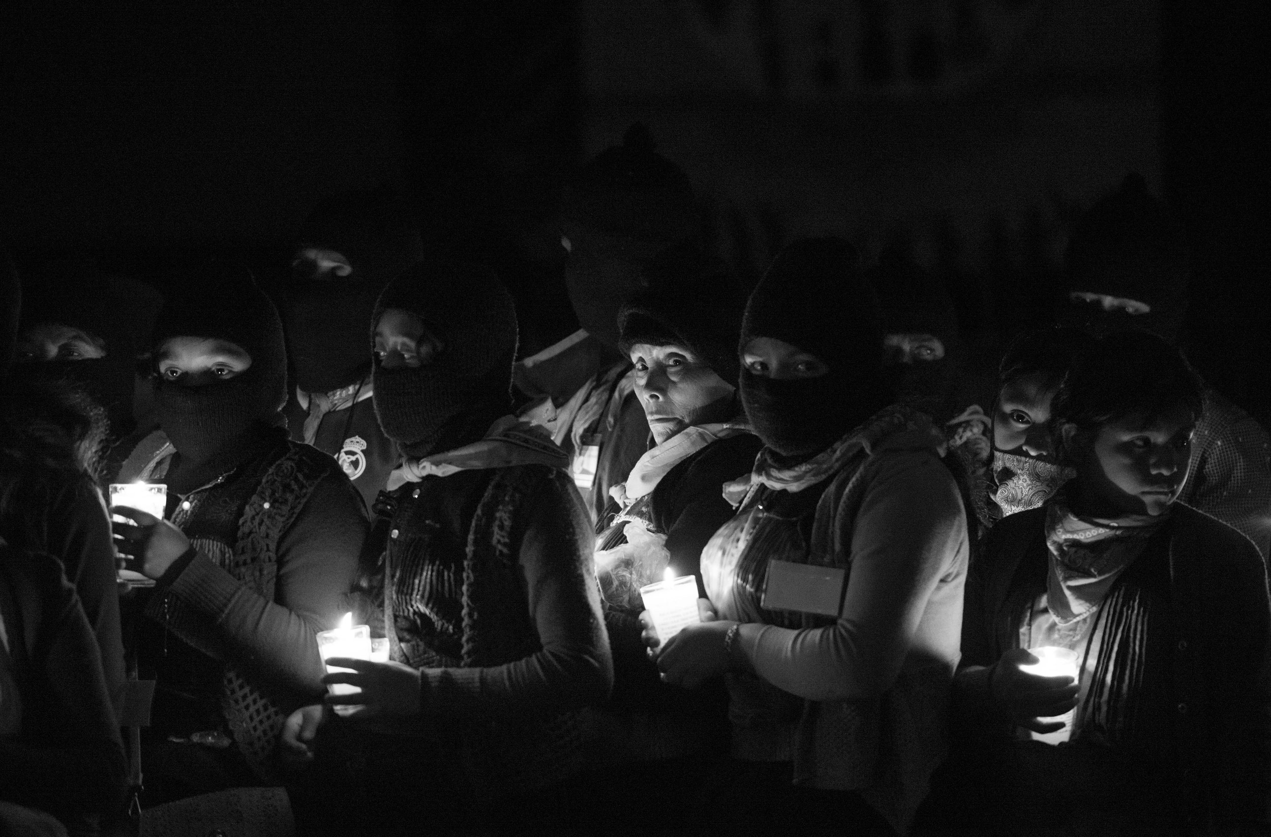 Procesión de día de muertos