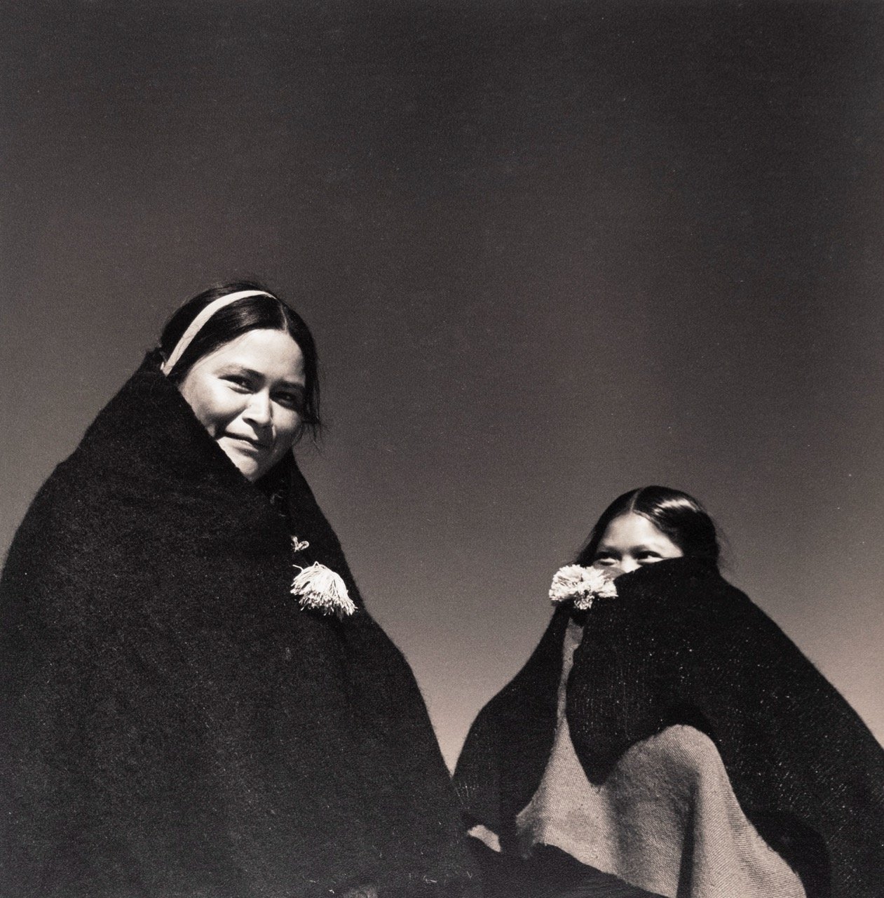  Retrato de dos mujeres desconocidas en San Juan Chamula. 