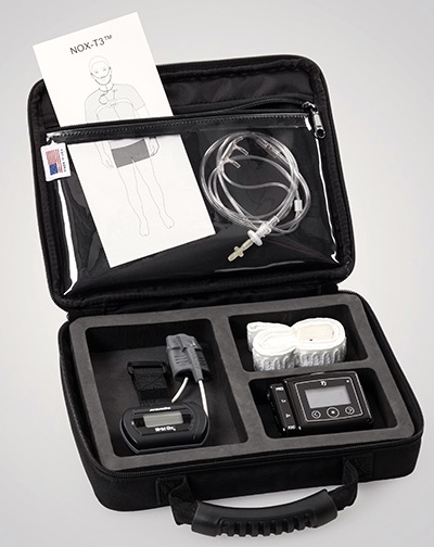 NOX T3 in Patient Carrying Case