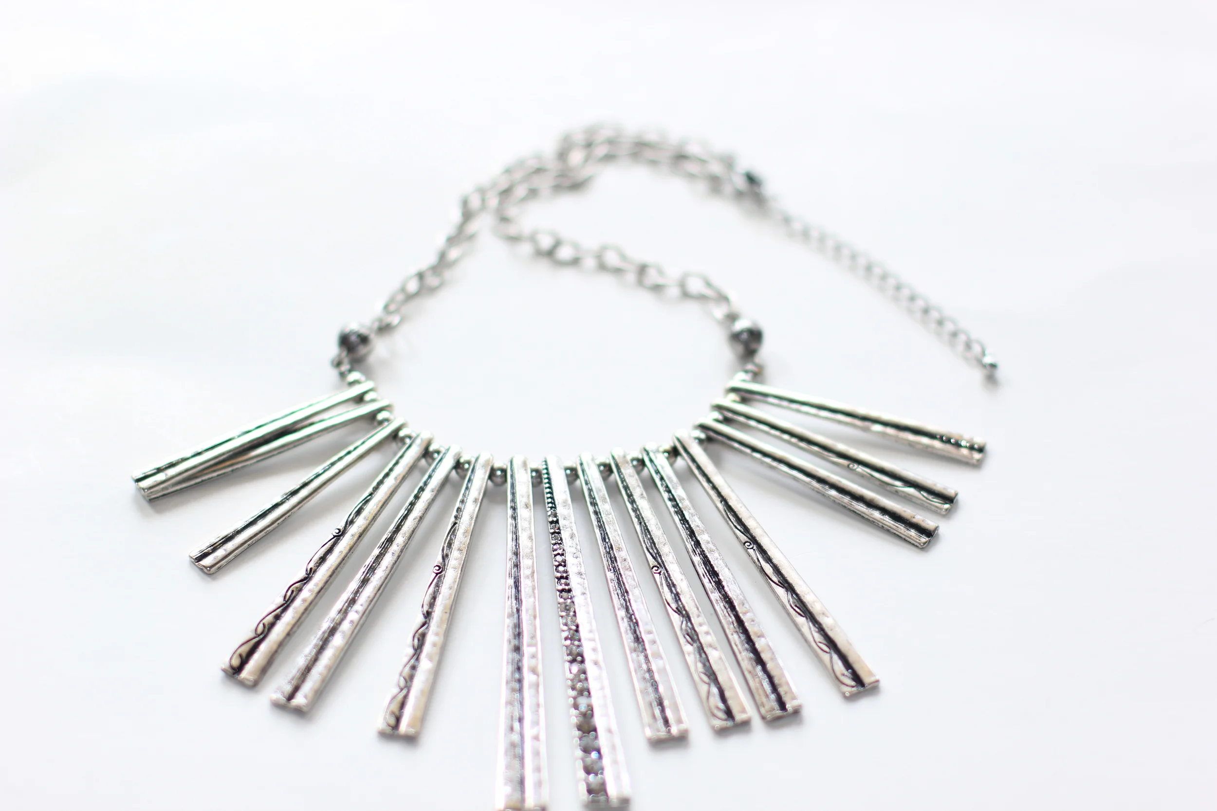 Silver Necklace by Jewelry Jam