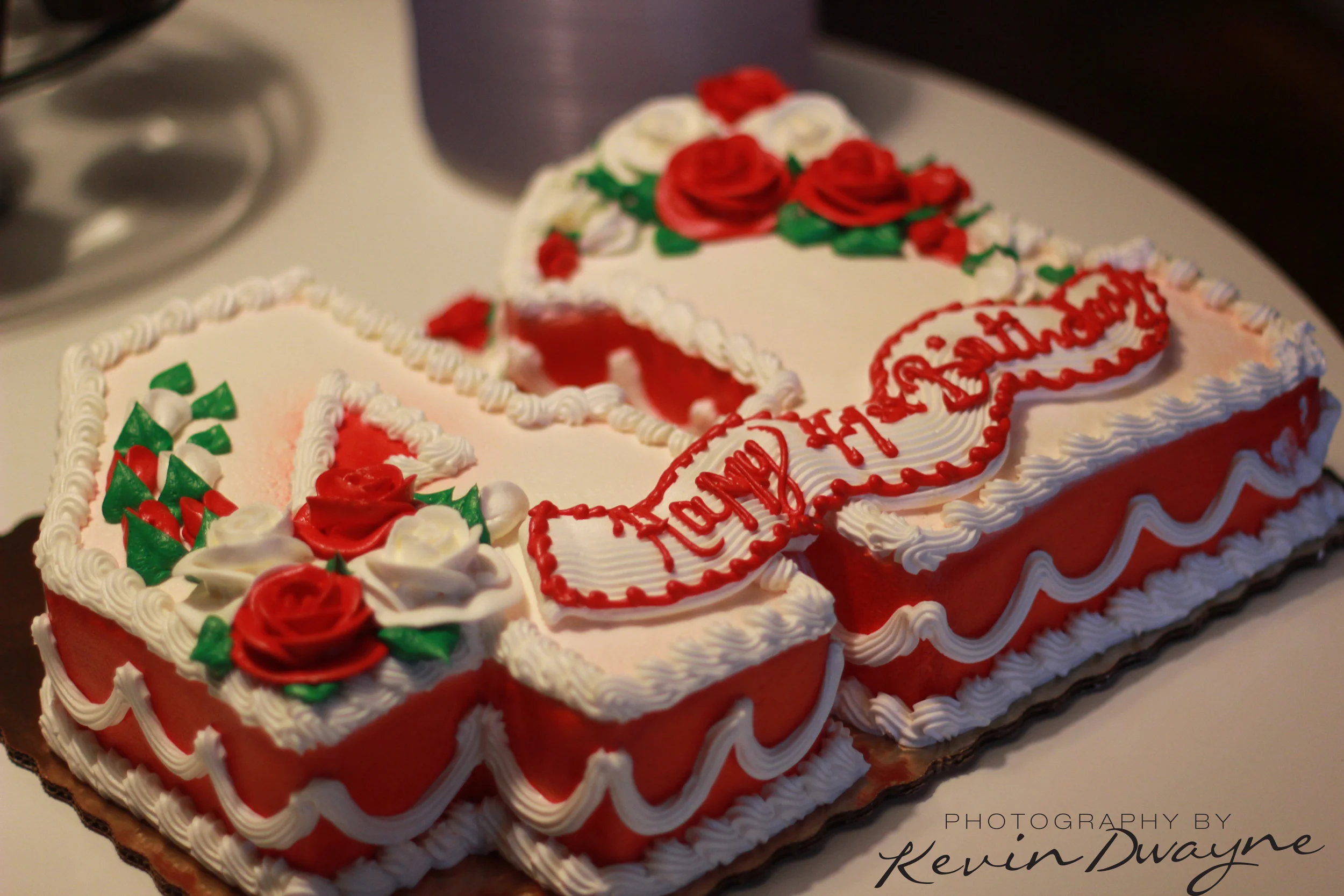 41st Birthday Party Sheet Cake