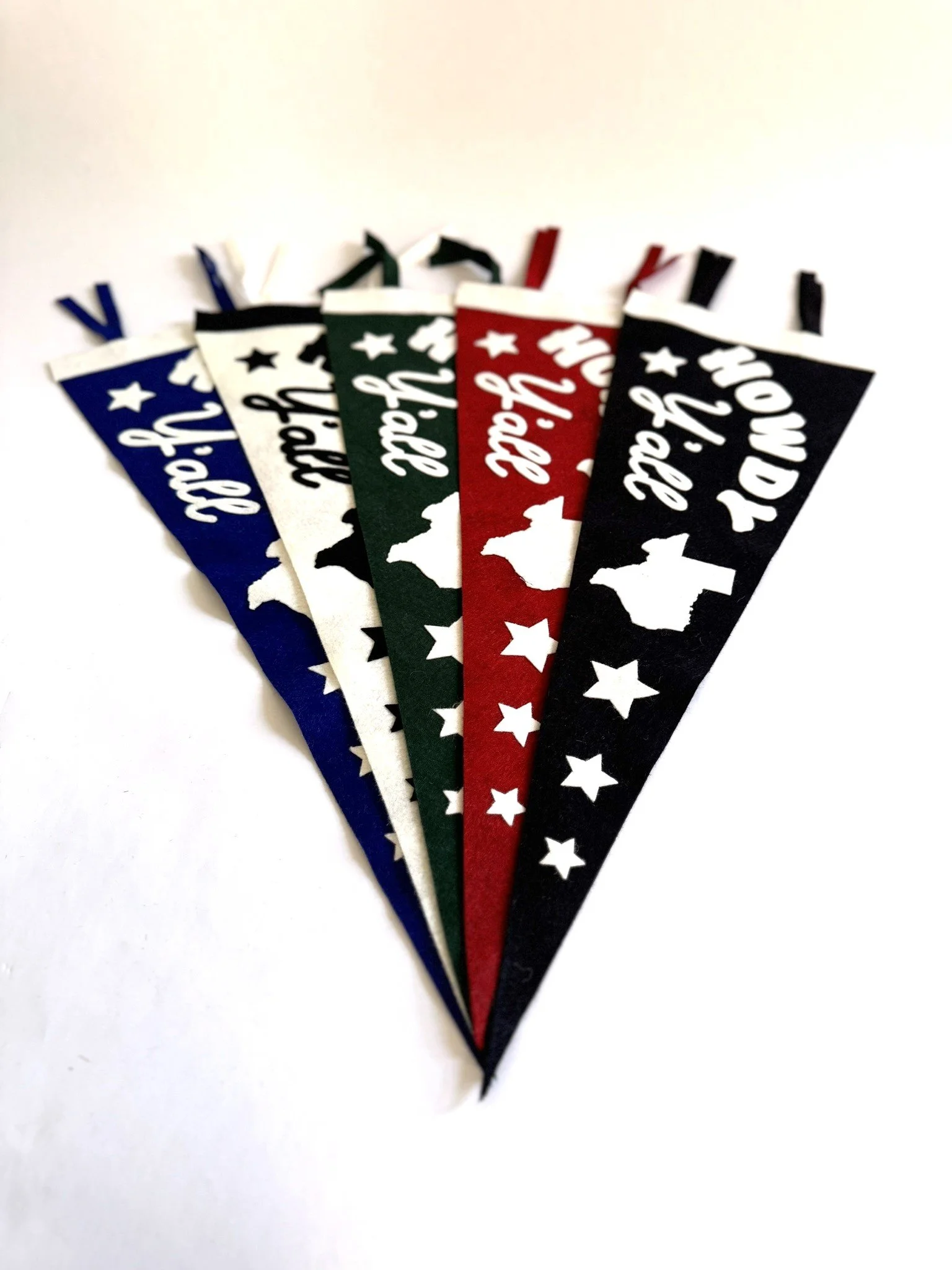 Howdy Y'all Vintage Merino Wool Pennant