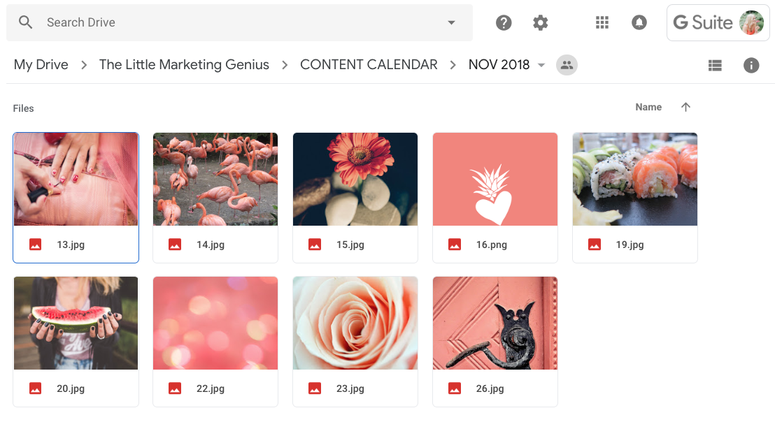 Image Gallery For Content Calendar On Google Drive.png