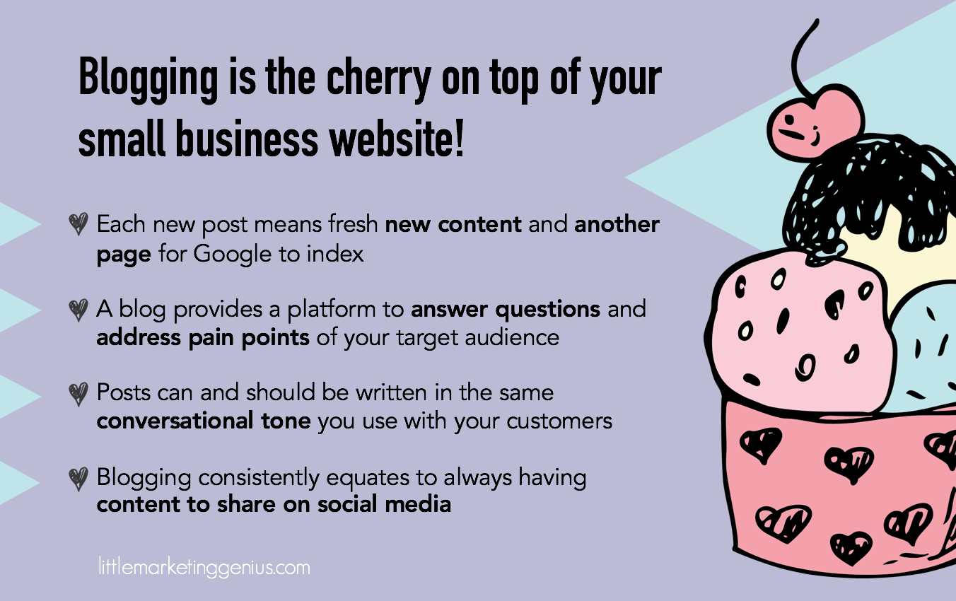 Blogging Is The Cherry On Top Of A Small Business Website Infographic.png