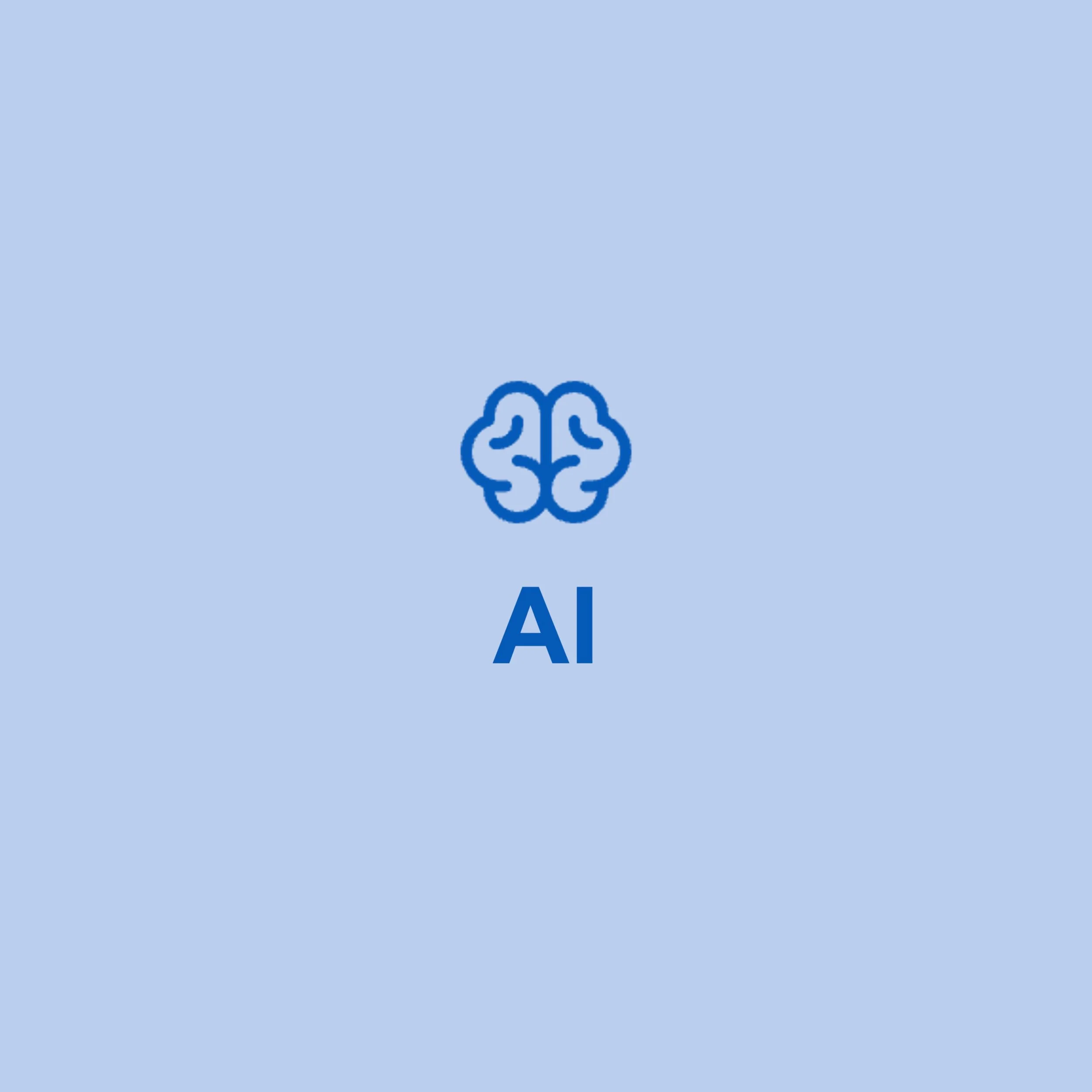 brain icon - ai