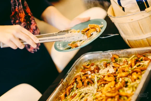 Hocks N Coqs Style Green Bean Casserole