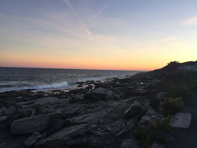 The view from The Lobster Shack...damn, right? 
