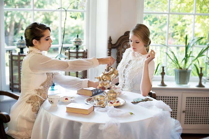 Tea for Two in the Orangerie