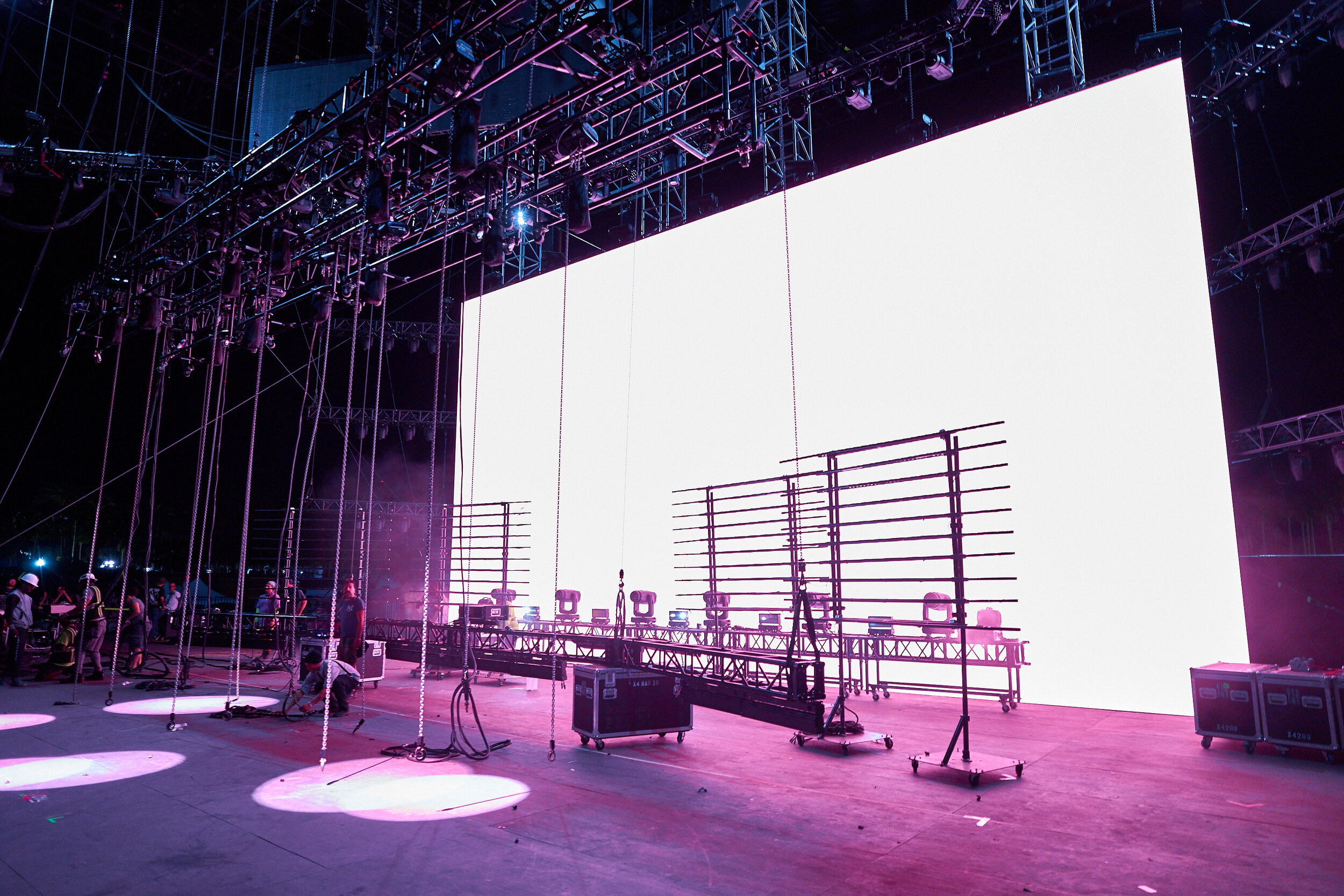FESTIVAL LOAD IN - COACHELLA, CA
