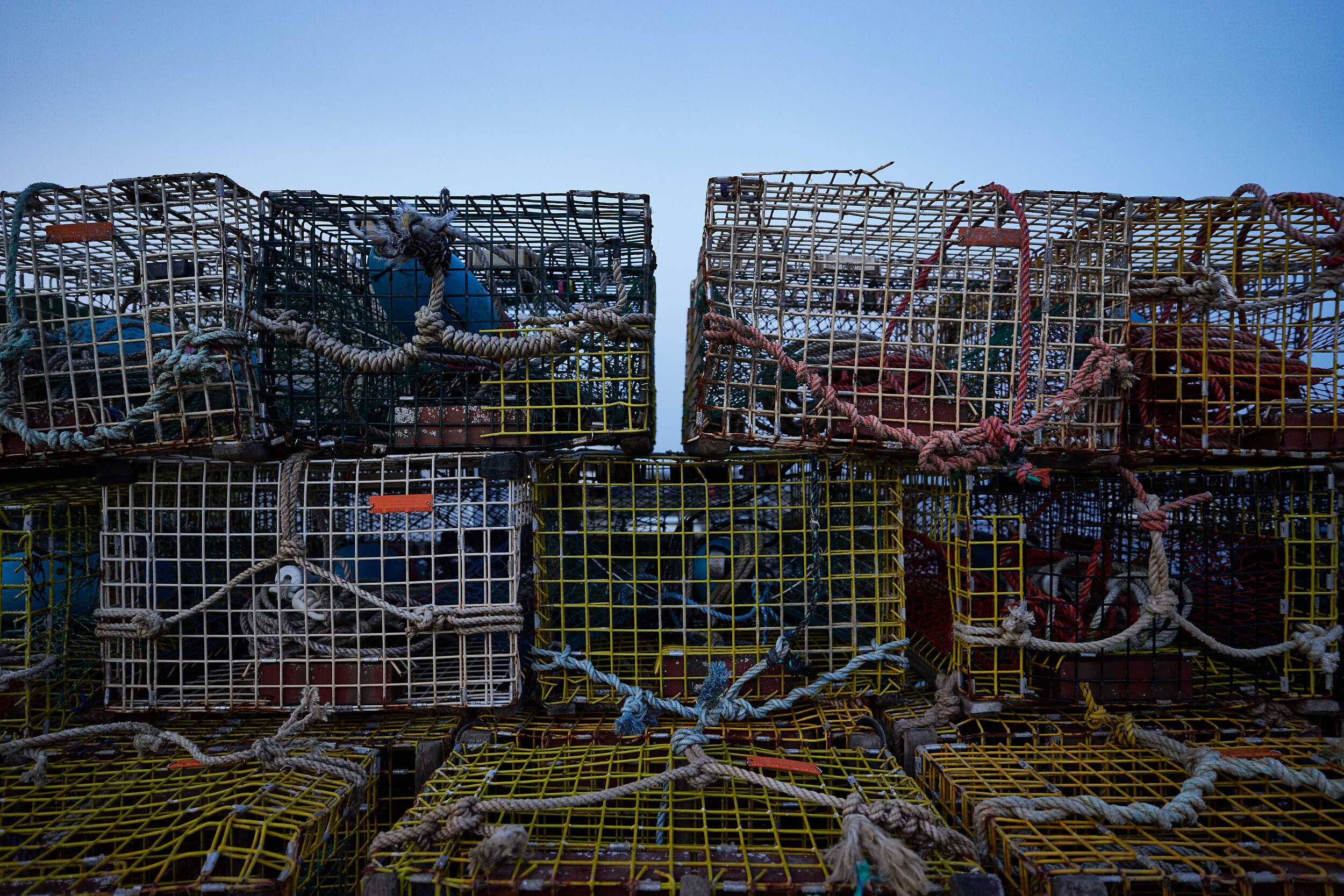 Lobster Traps, Maine