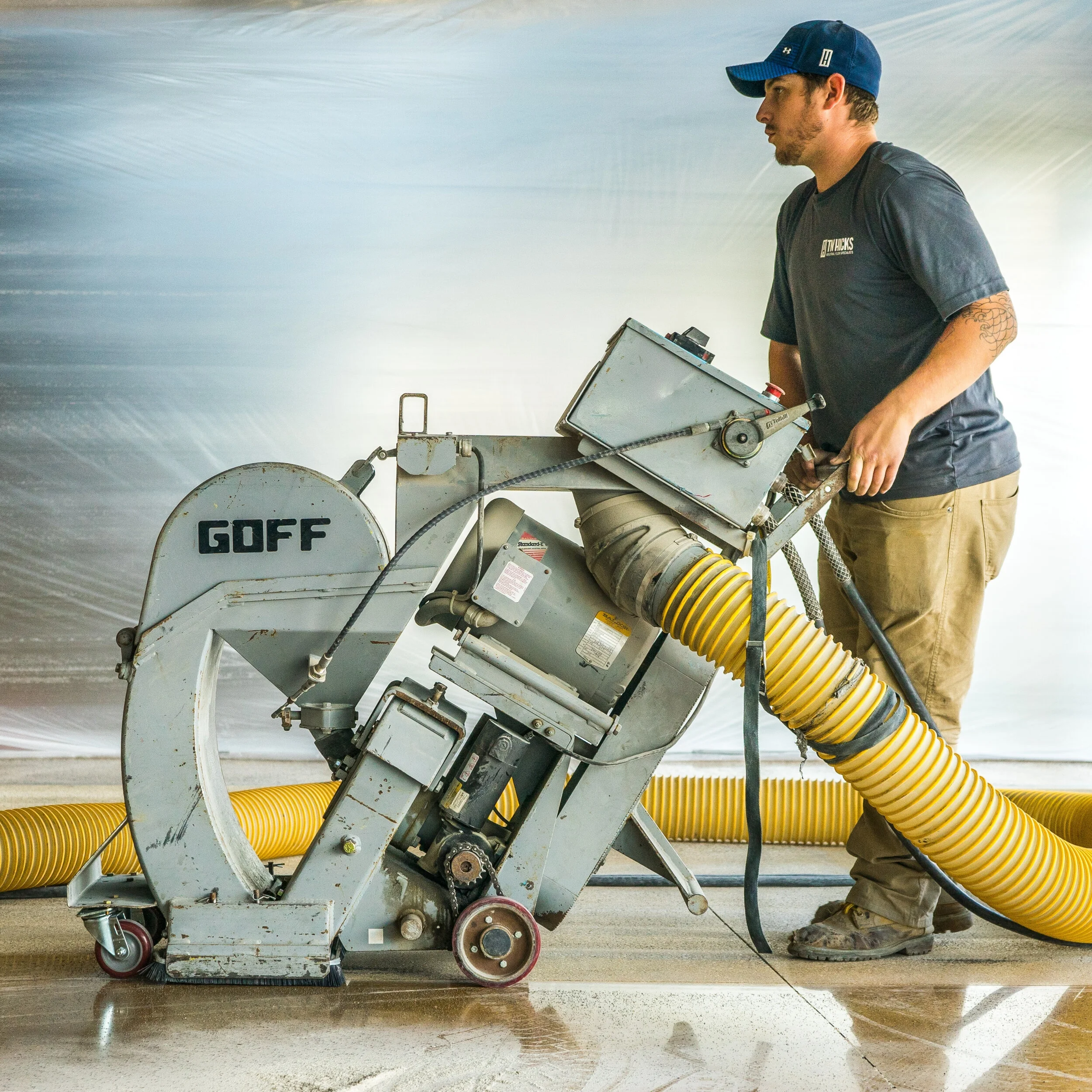 Surface Preparation: Shot Blasting 