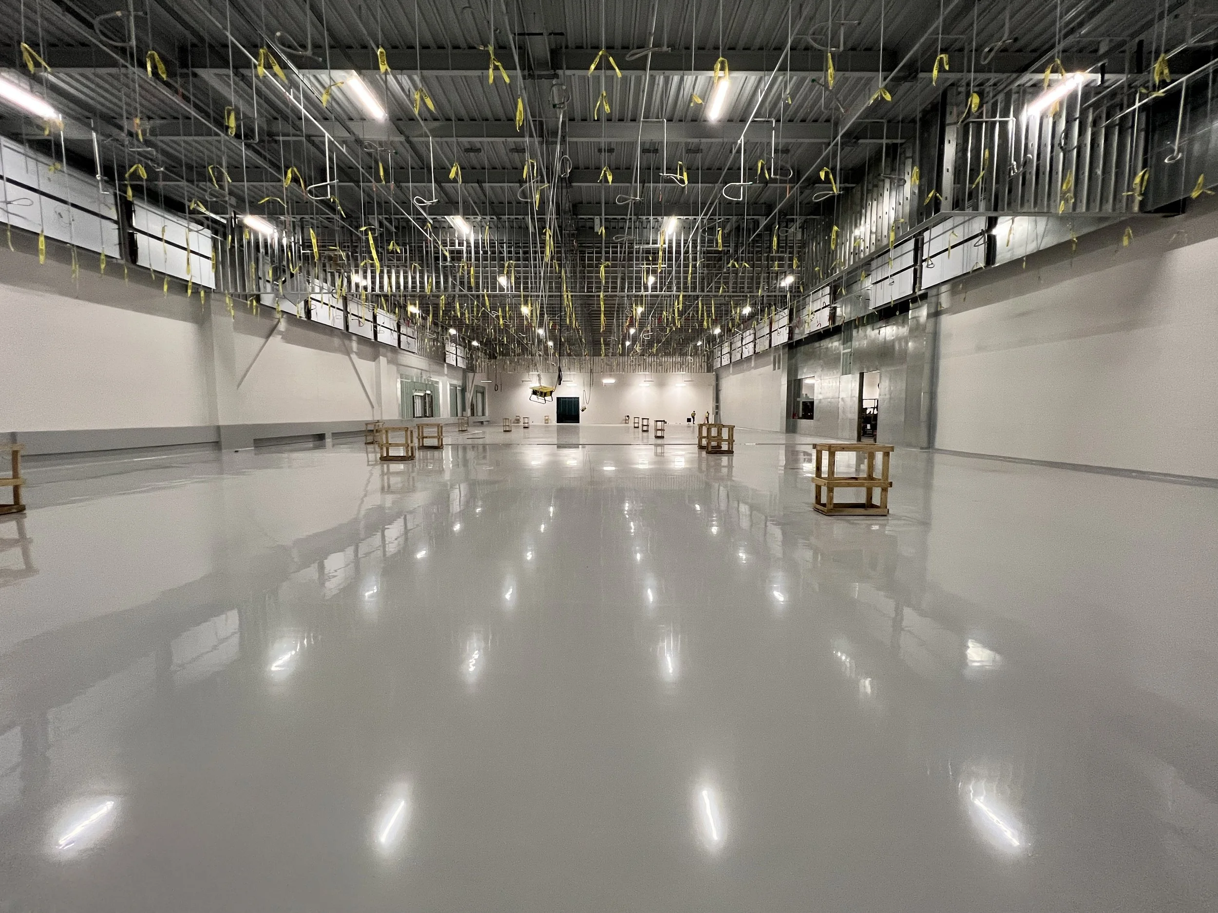 Industrial Epoxy Flooring for a 1.5M SF Semiconductor Facility in Texas