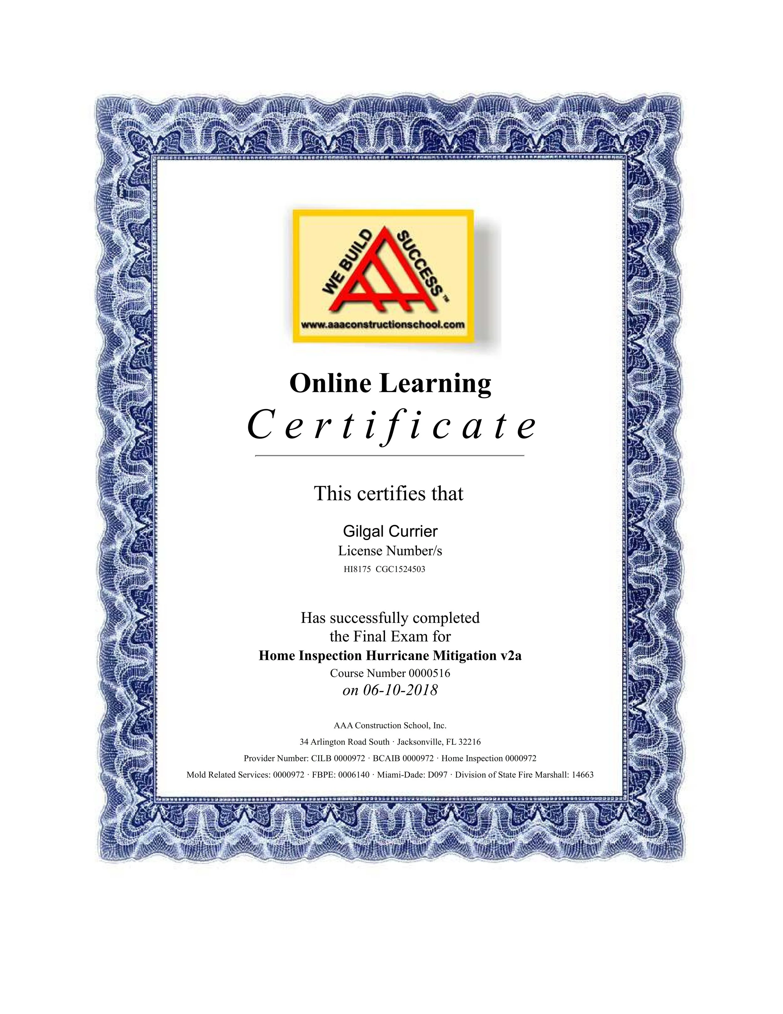 Hurricane Mitigation Course Certificate 2018_001.jpg