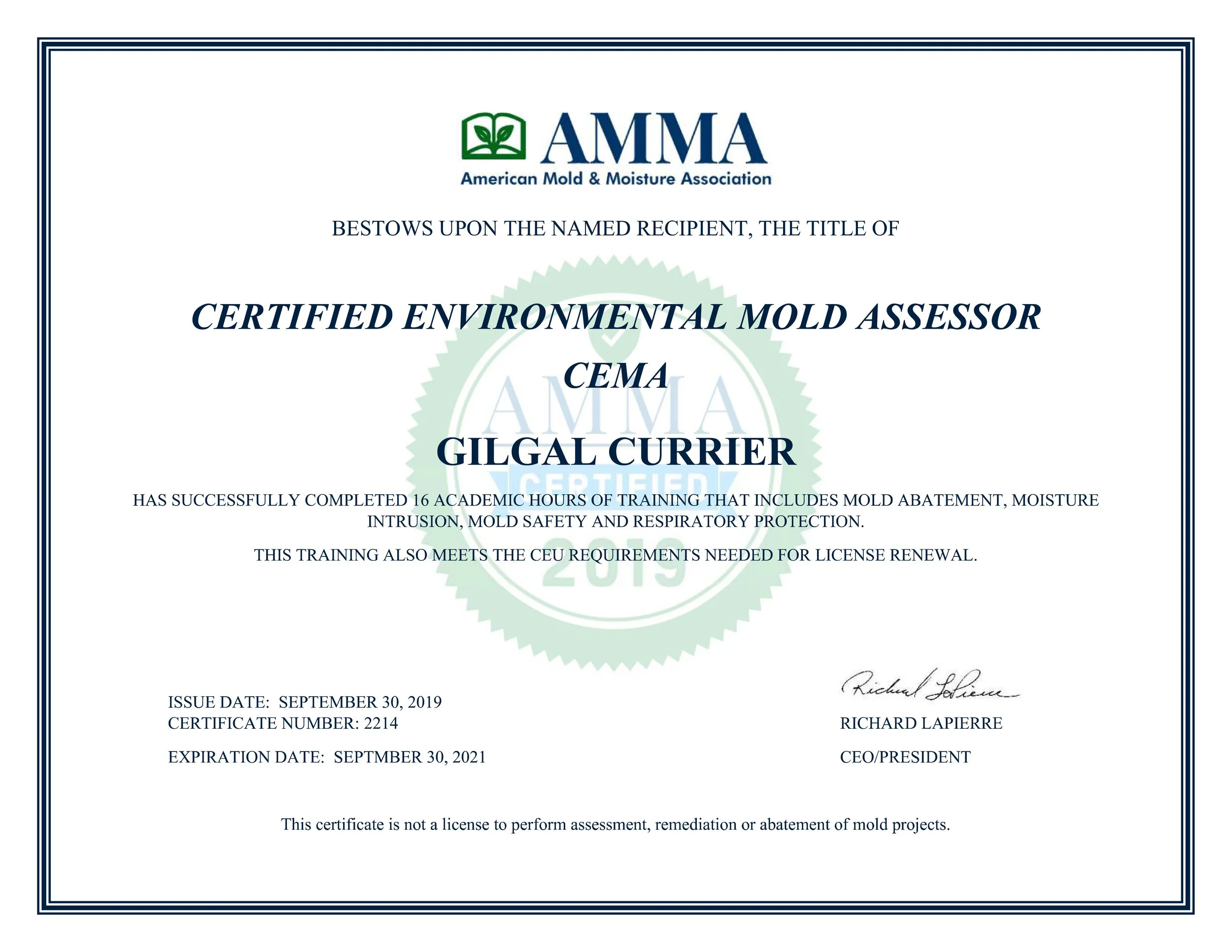 Mold Assessor Certificate 09.30.2019_001.jpg
