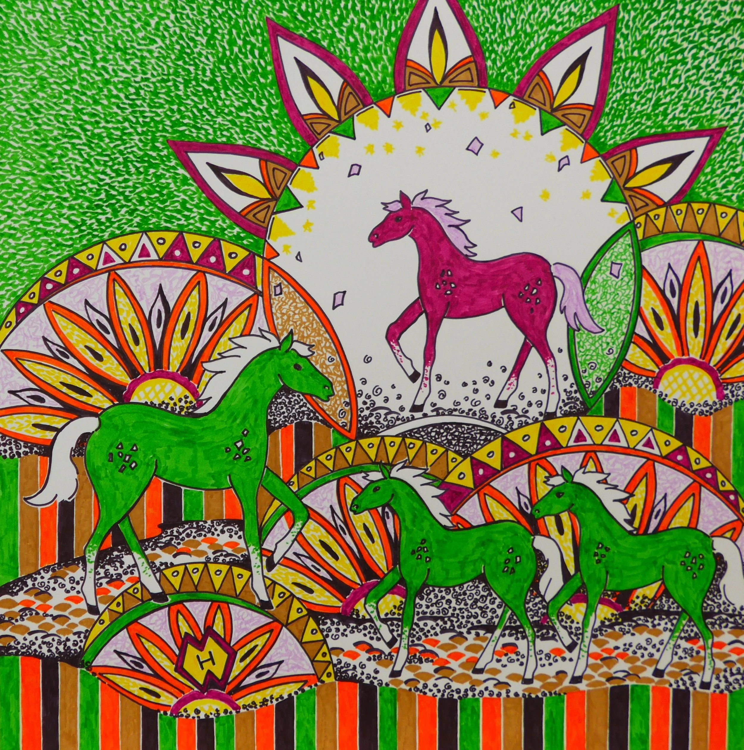 Horse Design Drawing No. 9.JPG