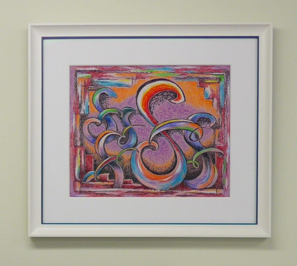 Framed Always Dancing.JPG