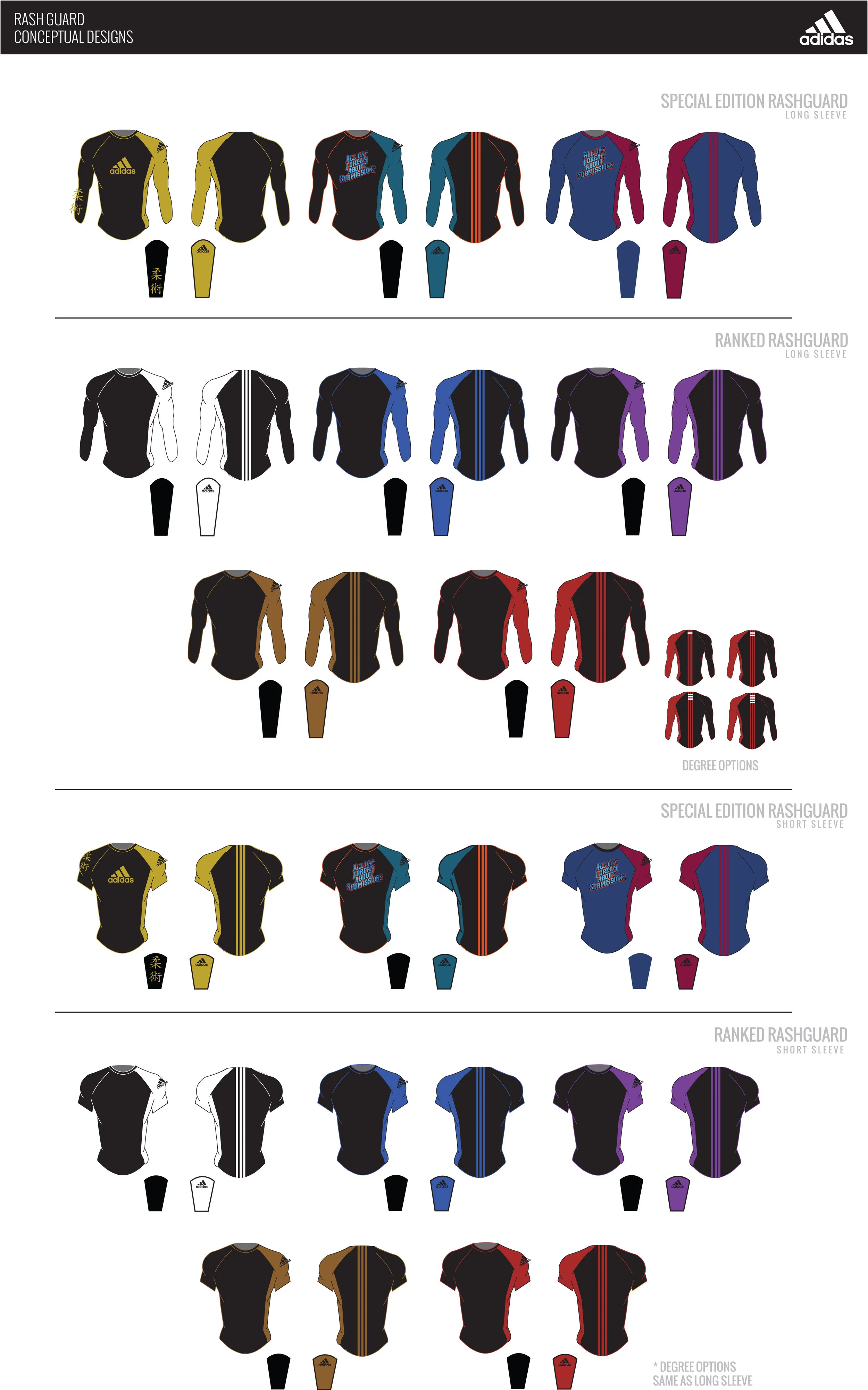 Adidas - Product Line Sheet